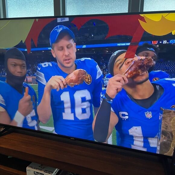 Detroit Lions Womens Zipper Hooded NFL Football Hoodie Fleece Sweatshirt Jacket - Picture 5 of 6